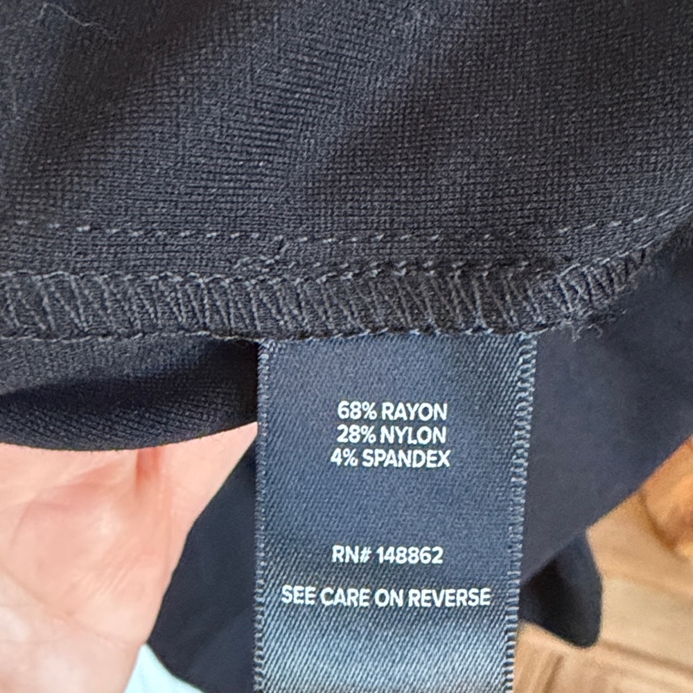 torrid Black Collarless Open-Front Zip-Pocket Blazer - Picture 4 of 7